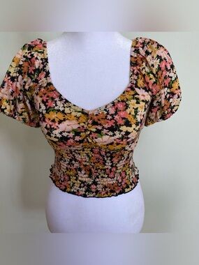 Billabong crop top Sz S boho